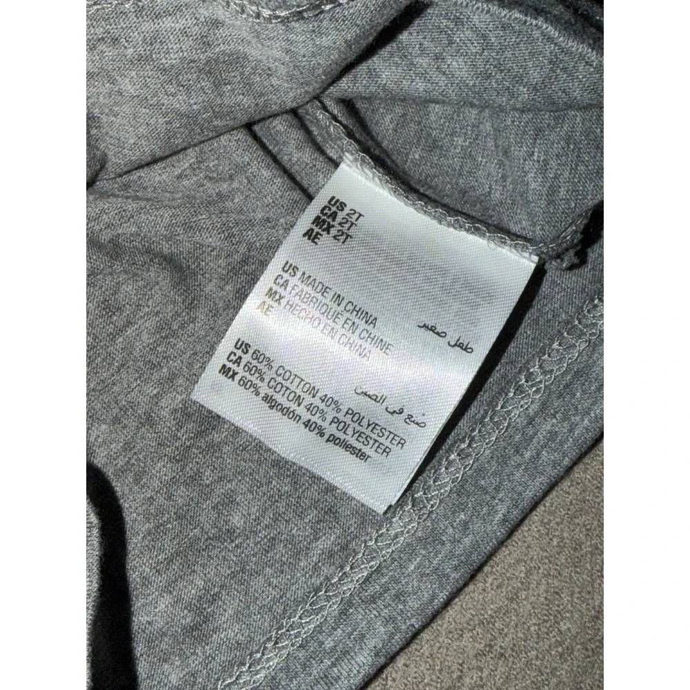 Epic Threads Kids T Shirt Gray Graphic Tee I Paused My Game‎ To Be Here, Size 2T - Picture 6 of 7